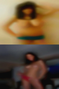 No girls nude not smoke cigarettes.